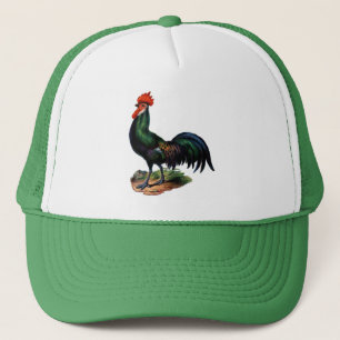 Antiek-Green-feestrooster Trucker Pet