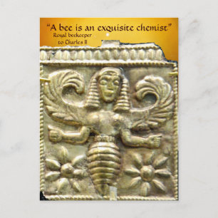 ANTIEK GRIEKS HONEY IS GODESS BRIEFKAART
