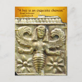 ANTIEK GRIEKS HONEY IS GODESS BRIEFKAART (Voorkant)