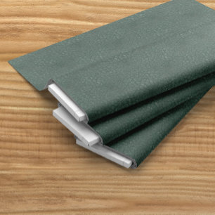 Antiek groen kunstleder stof