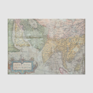 Antiek Grunge  Map Tissuepapier