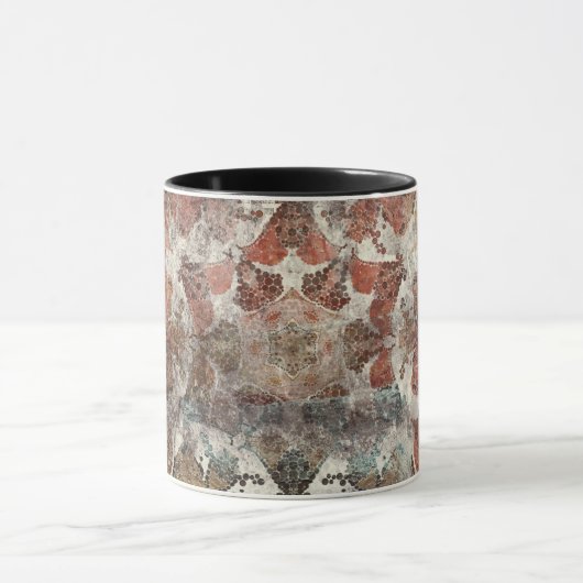 Antiek Grunge  Oud handgemaakt woltapijt Sh Mok (Midden)