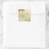 Antiek handschrift op de Stickers van het Gebied (Tas)