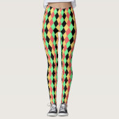 Antiek Harlequin Leggings (Voorkant)