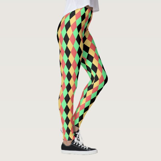 Antiek Harlequin Leggings (Rechts)