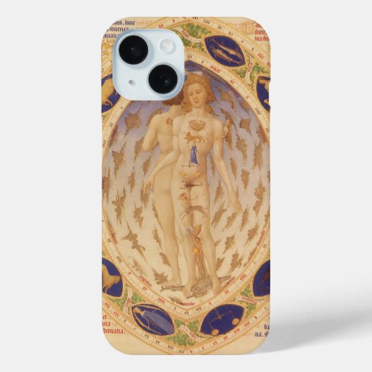 Antiek hemelse zodiakkaart,  astrologie Case-Mate iPhone case (Achterkant)
