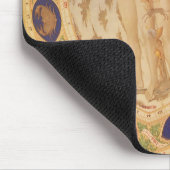 Antiek hemelse zodiakkaart, astrologie muismat (Hoek)