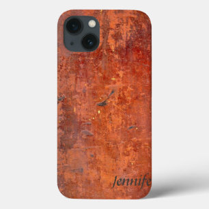 Antiek het boekdekking van het Leer iPhone 13 Hoesje