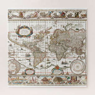 Antiek historisch historisch historisch erfgoed va legpuzzel