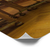 Antiek historische bibliotheek poster (Hoek)