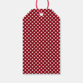 Antiek Holly kerstvakantie Cadeaulabel (Achterkant)