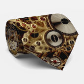 Antiek horlogemechanisme stropdas (Opgerold)