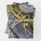 Antiek horlogepapier inpakpapier vel (In situ)