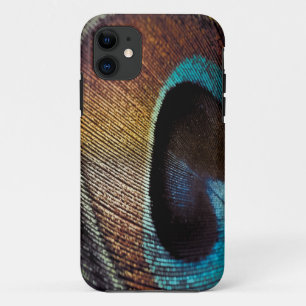 Antiek Hues Peacock Feather Eye iPhone 11 Hoesje