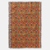 Antiek Inca Tribal Star Pattern Print Deken (Voorkant Verticaal)