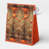 Antiek Indiaas textielontwerp Bedankdoosjes (Achterkant)