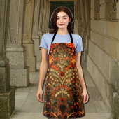 Antiek Indiaas textielontwerp Schort