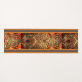 Antiek Indiaas textielontwerp Yogamat (Voorkant (horizontaal))