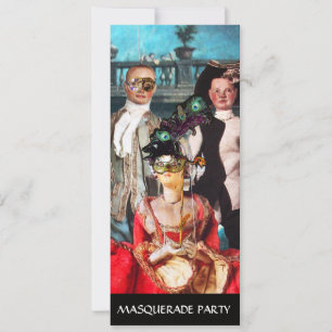 ANTIEK ITALIAANSE PARTIJ VOOR MASQUERADE COSTUME KAART