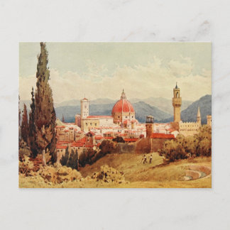 Antiek Italië Florence Boboli Tuinen Briefkaart