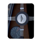 antiek jaguar 3 magneet (Verticaal)