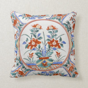 Antiek Japan Arita Ware Kakiemon Reproduction Kussen
