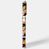 ANTIEK JAPANESE BUTTERFLIES Rood Zwart wit Case-Mate iPhone Case (Achterkant / Rechts)