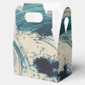 Antiek Japanse Blue Waves Ocean Print Bedankdoosjes (Geopend)