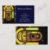 Antiek Jukebox Visitekaartje (Voorkant / Achterkant)