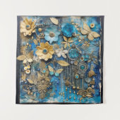 Antiek junk papier tapijt wandkleed (Voorkant)