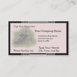 Antiek kaart-aanpassen visitekaartje