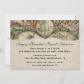 Antiek kaart Party Invitation (Voorkant)