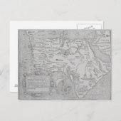 Antiek kaart van Afrika (Voorkant / Achterkant)