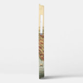 Antiek kaart van Chicago, LaSalle Street en River Case-Mate iPhone Case (Achterkant / Links)