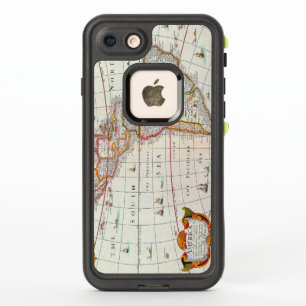  Antiek kaart van de Amerikaanse Circa 1626