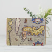 Antiek kaart van Japan door Mercator en Hondius (Staand voorkant)