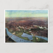 Antiek kaart van Washington DC en de Potomac (Voorkant)