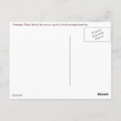 Antiek kaartreeks briefkaart (Achterkant)