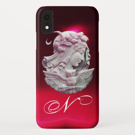 ANTIEK KAMMEO, MEERDAME NACHT MET OWL MONOGRAM Case-Mate iPhone CASE (Achterkant)