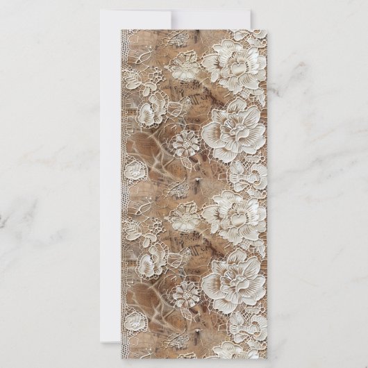 Antiek kant ontwerp Bladwijzer (Voorkant)