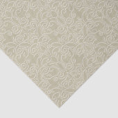 Antiek kant tissuepapier (Detail)