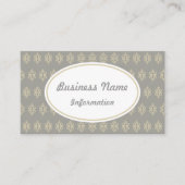 Antiek kant Visitekaartje (Voorkant)