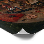 Antiek kerk Ceiling Mural Poster (Hoek)