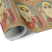 Antiek kerstcadeautjes met kerstcadeaus van superi cadeaupapier (Rol Hoek)