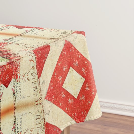 antiek kerstfeest Deel 12 Ephemera Tafelkleed (Voorbeeld)