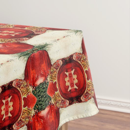  antiek kerstfeest Deel 16 Ephemera Tafelkleed (Voorbeeld)