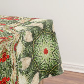 antiek Kerstfeest Gedekte Deel 3 Ephemera Tafelkleed (Voorbeeld)