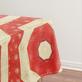 antiek kerstfeest Gedekte Deel 4 Ephemera Tafelkleed