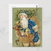  Antiek kerstkaart Briefkaart (Voorkant / Achterkant)