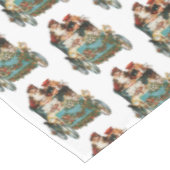  Antiek kerstkerstkerstbeker Tafelkleed (Gekanteld)